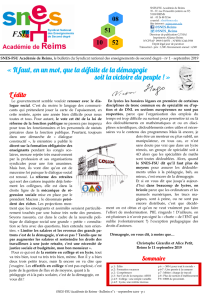 Bulletin 1 septembre 2019