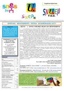 Bulletin intra 2017