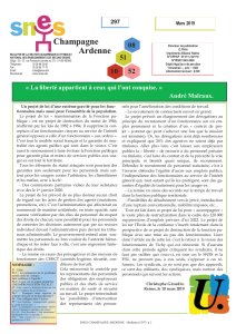 Bulletin 297 Mars 2019