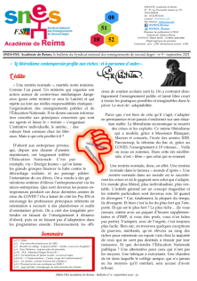 Bulletin 9 septembre 2021