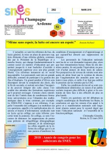 Bulletin mars 2018