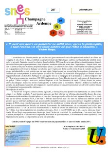 Bulletin décembre 2016