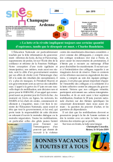 Bulletin 298 Juin 2019