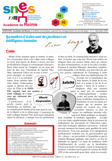 bulletin 6 décembre 2020