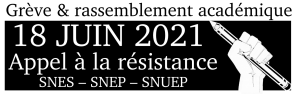 18 juin APPEL à la résistance SNES-SNEP-SNUEP-FSU