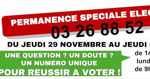 Elections professionnelles 2018 : Permanences spéciales pour le vote