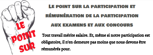 Le point sur la participation et rémunération de la participation aux (…)