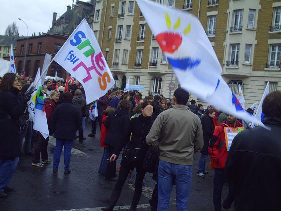 Manifestation du 20 novembre 2008