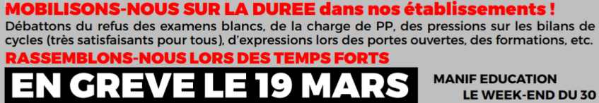 Grève du 19 mars