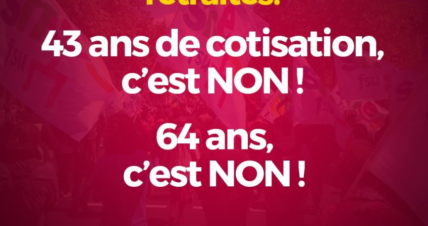 Mobilisation contre la réforme des retraites mardi 7 février